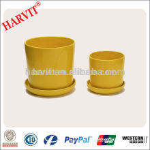 Buy Terracotta Planter Pots Wholesale / Flower Pot Plastic Plates Stands Sale / Ceramic Flower Pot With Saucer